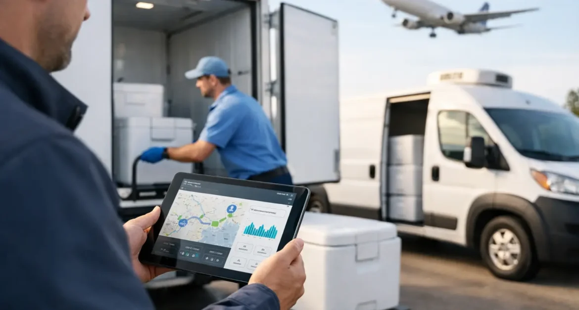 Chilled Stock Courier Control at Every Mile