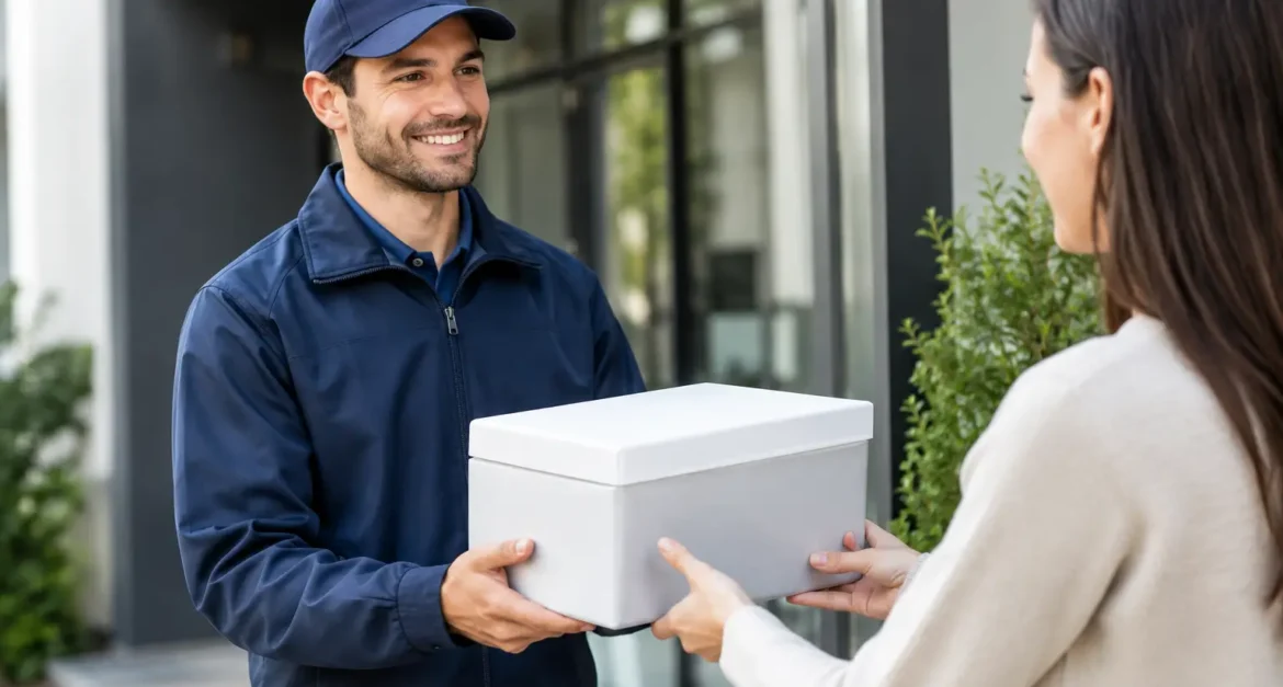 Ambient Courier Services for Controlled Delivery