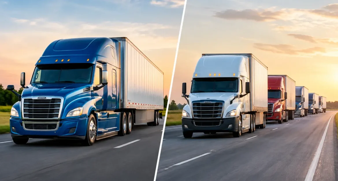 Dedicated Transport vs Shared Loads Compared