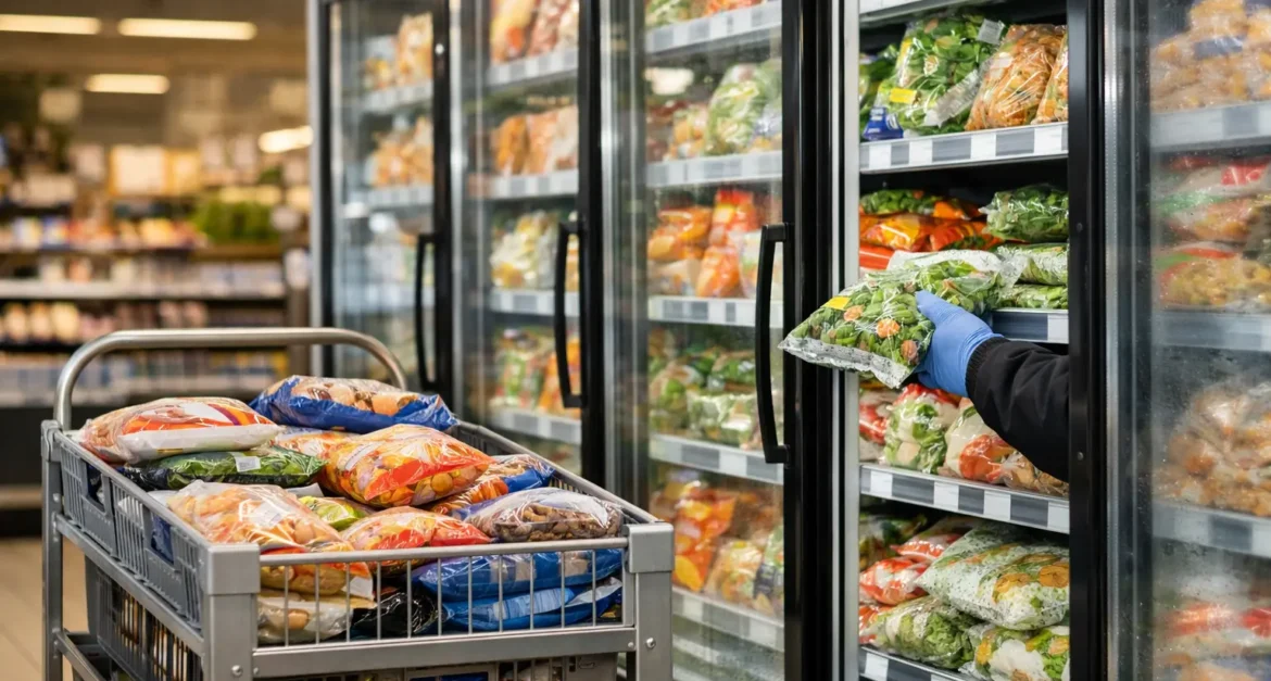 Frozen Retail Replenishment Without Stock Gaps