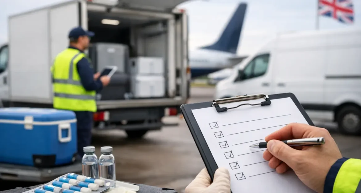 Pharmaceutical Transport Audit Checklist for UK Teams