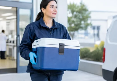 Medical Sample Courier Temperature-Controlled